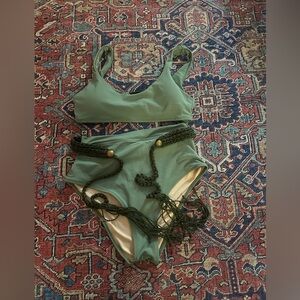 Pau Román Bikini High Waisted High Cut Mexico